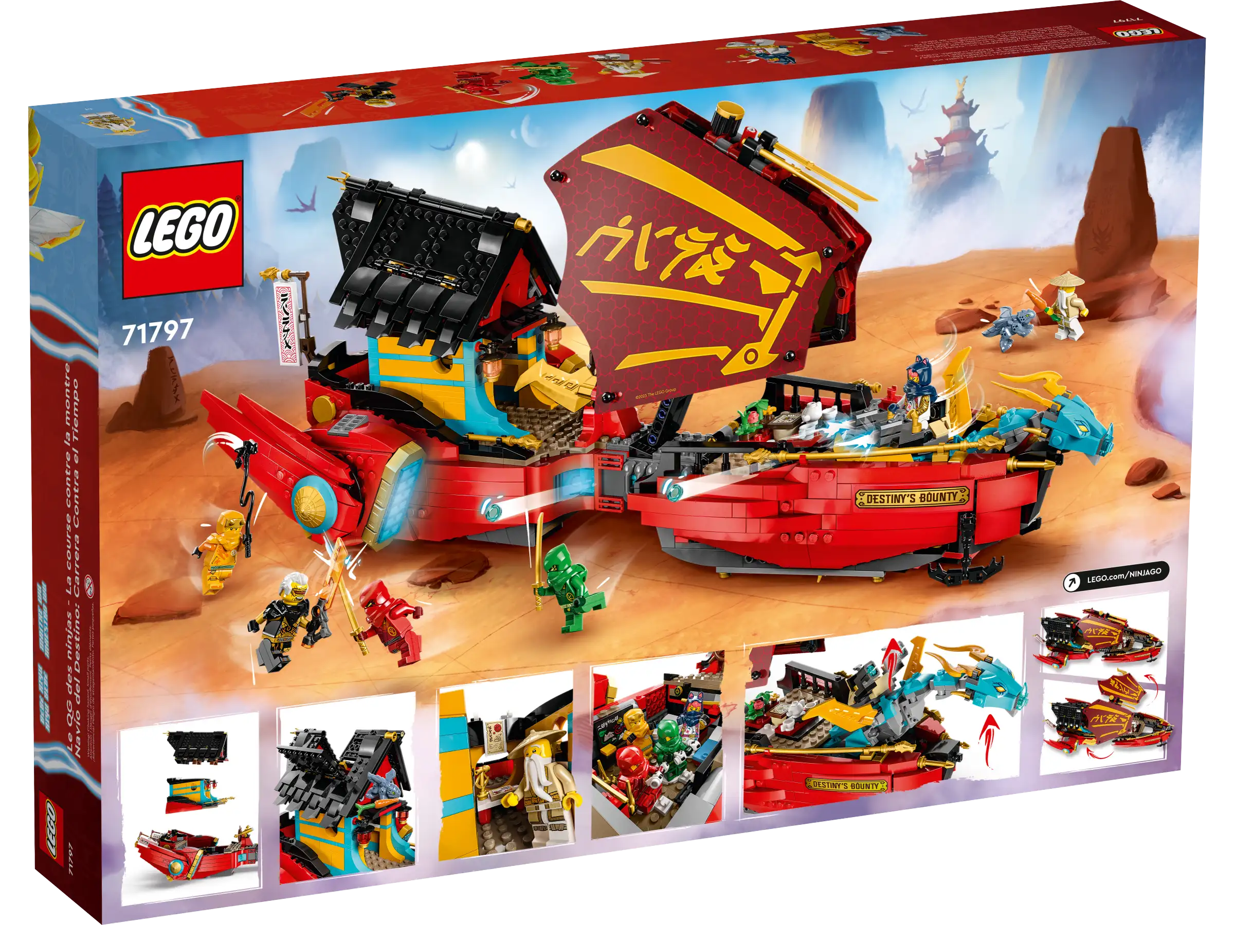 LEGO NINJAGO 71797 Destinys Bounty – race against time 11