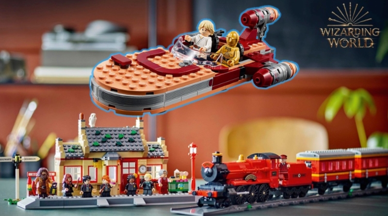 LEGO Star Wars Deslizador terrestre de Harry Potter Hogwarts Express destacado