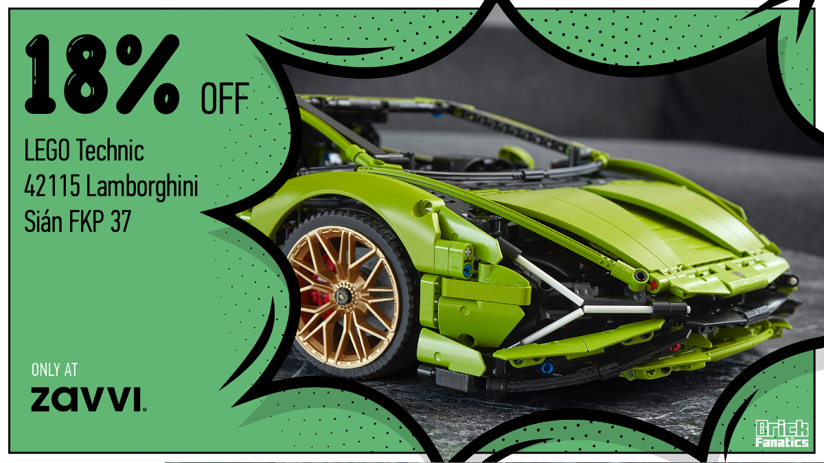 Save a massive £70 on LEGO 42115 Lamborghini Sián FKP 37