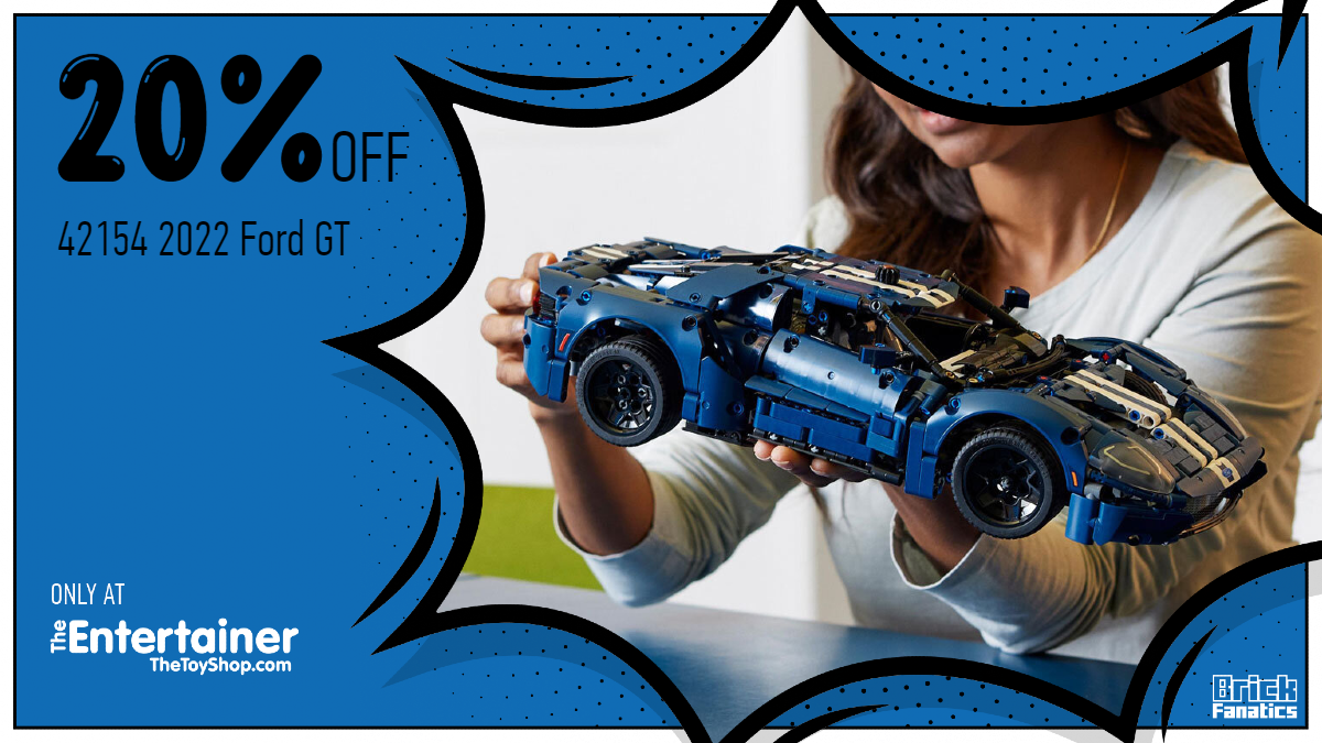 Speed over to The Entertainer for 20% off 42154 2022 Ford GT