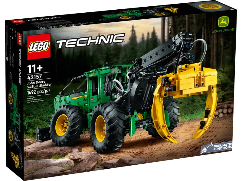 LEGO Technic 42157 John Deere 948L II Skidder