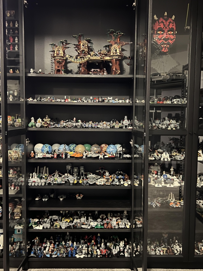 This is what a complete LEGO Star Wars collection looks like