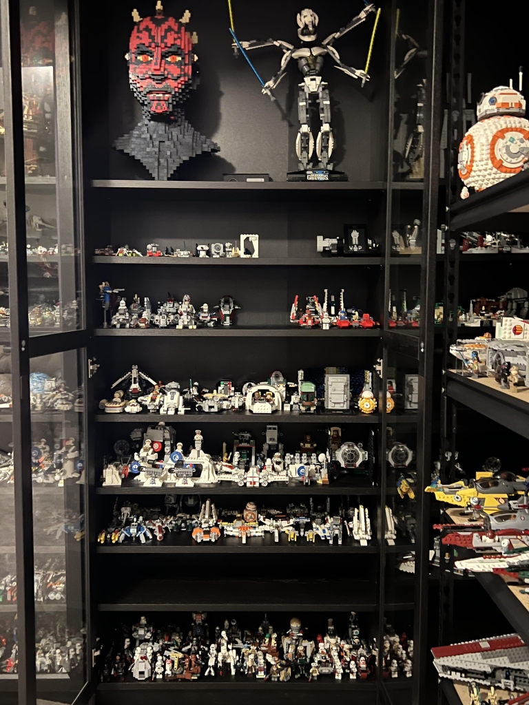 This is what a complete LEGO Star Wars collection looks like