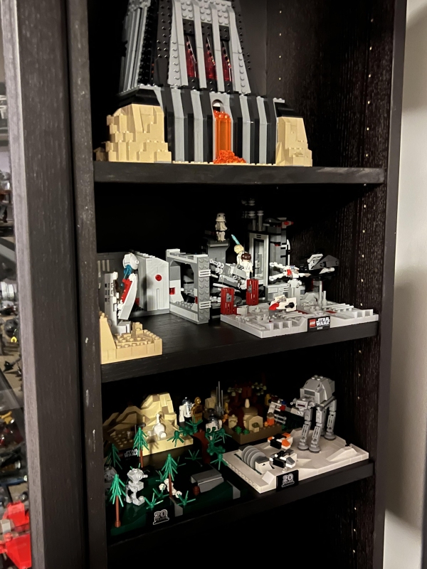 This is what a complete LEGO Star Wars collection looks like