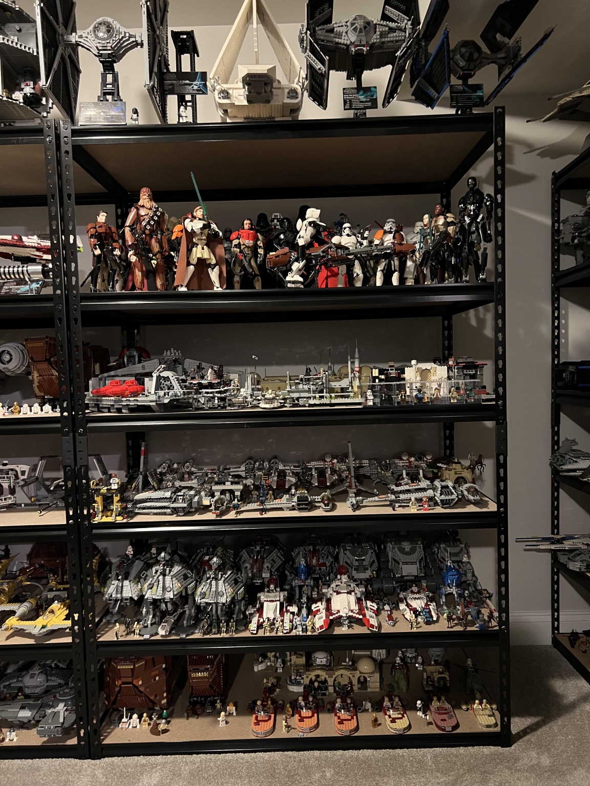 This is what a complete LEGO Star Wars collection looks like
