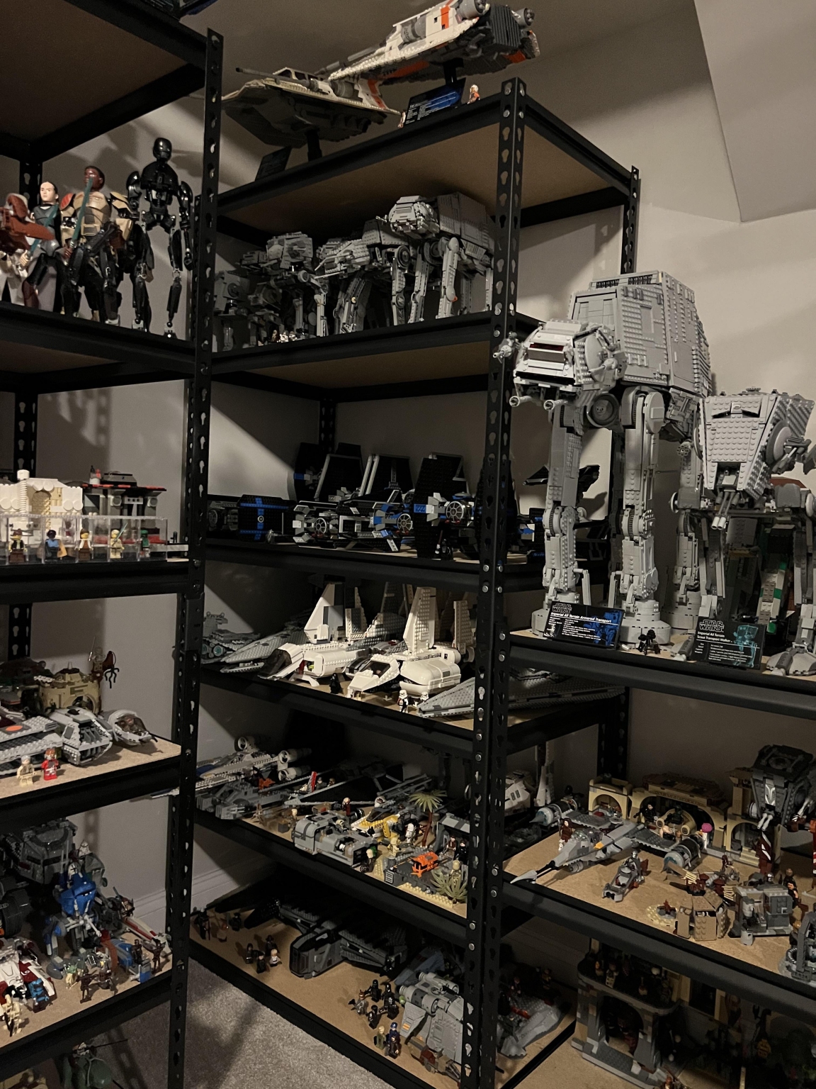 This is what a complete LEGO Star Wars collection looks like