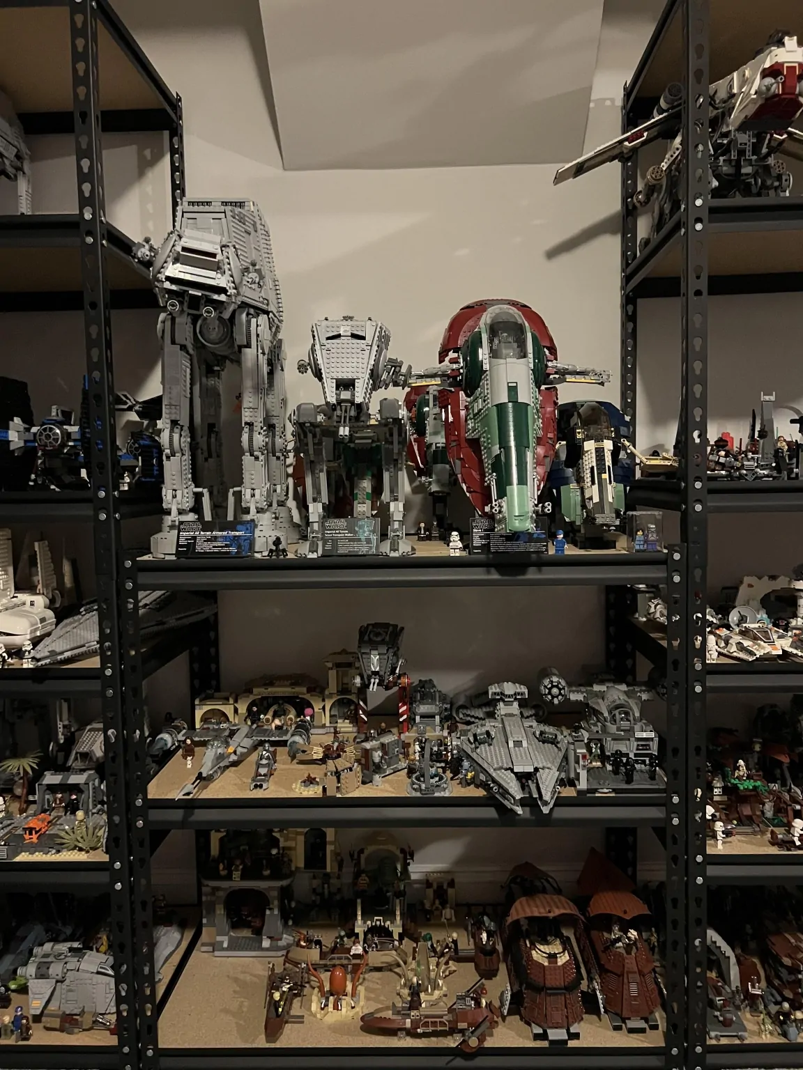 This is what a complete LEGO Star Wars collection looks like