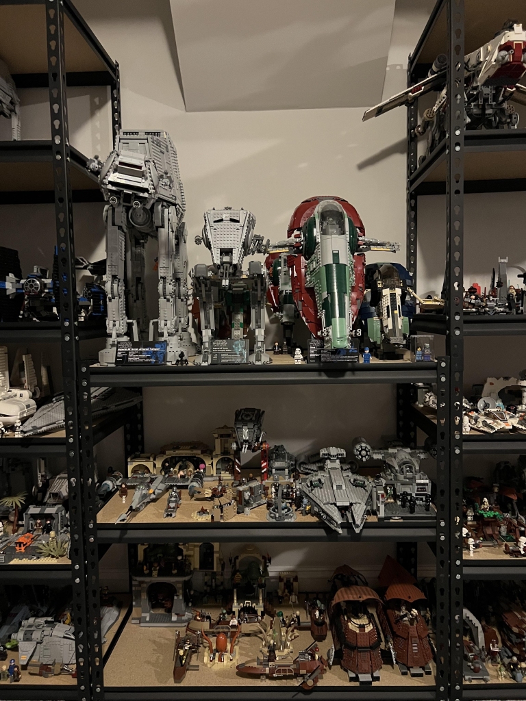 This is what a complete LEGO Star Wars collection looks like