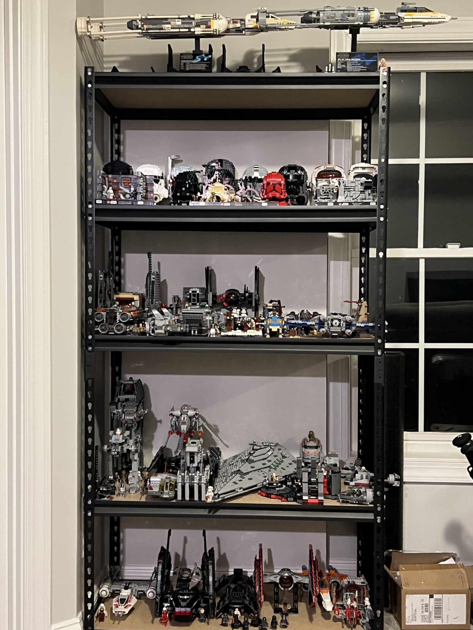 This is what a complete LEGO Star Wars collection looks like