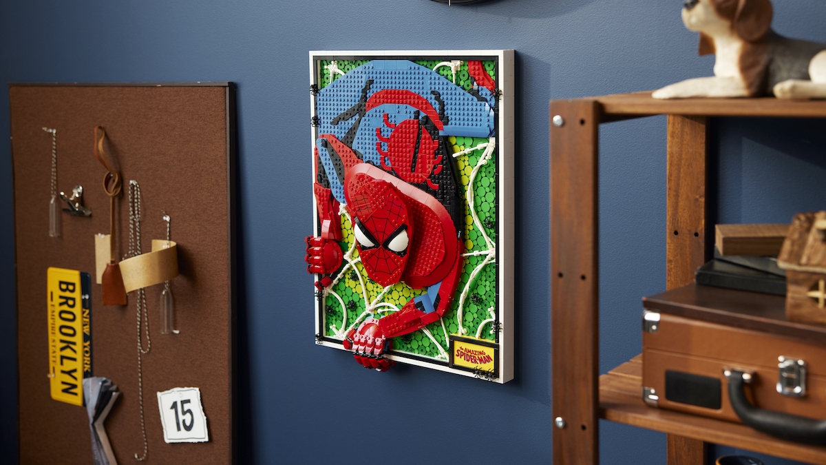 LEGO Art 31209 Amazing Spider-Man: First look