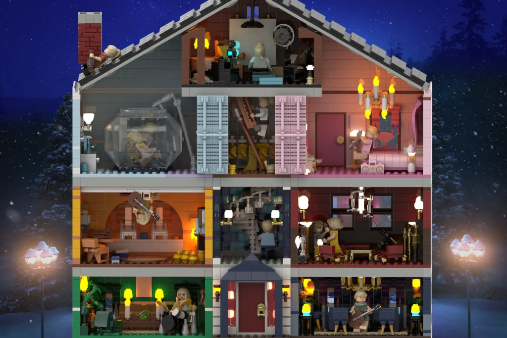 LEGO Ideas Taylor Swifts Lover House 1 1024x683