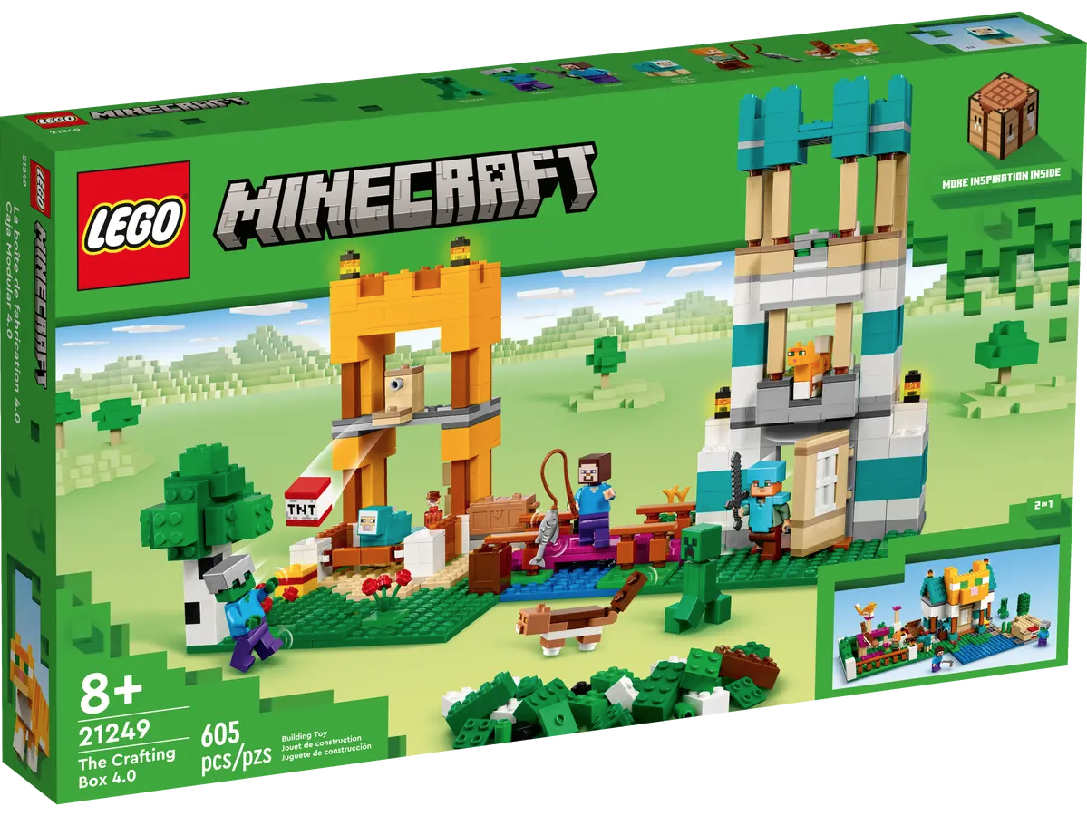 LEGO Minecraft - Casa de Campo Abelha - 254 Peças - 21241