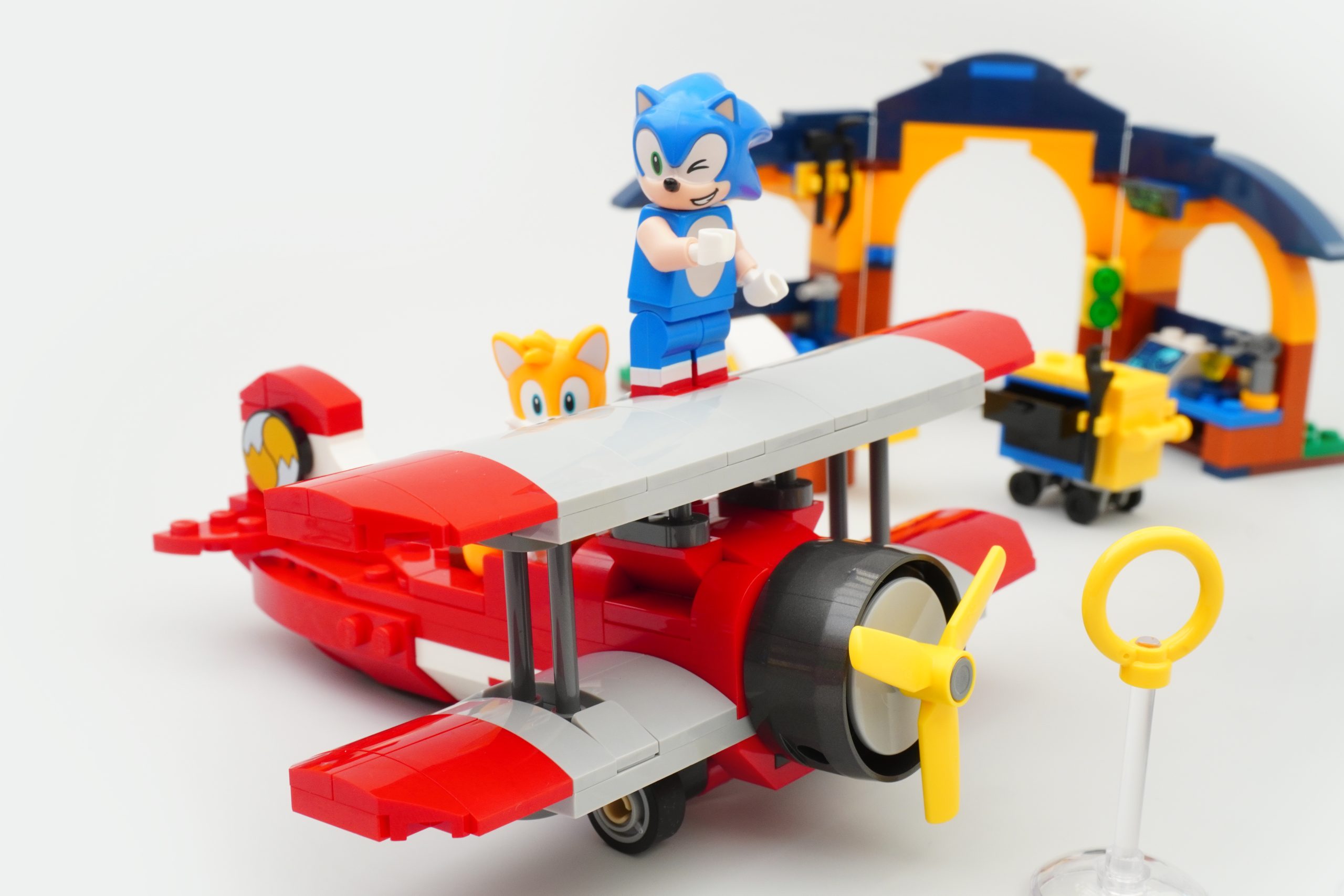 Tails' Workshop and Tornado Plane 76991, LEGO® Sonic the Hedgehog™