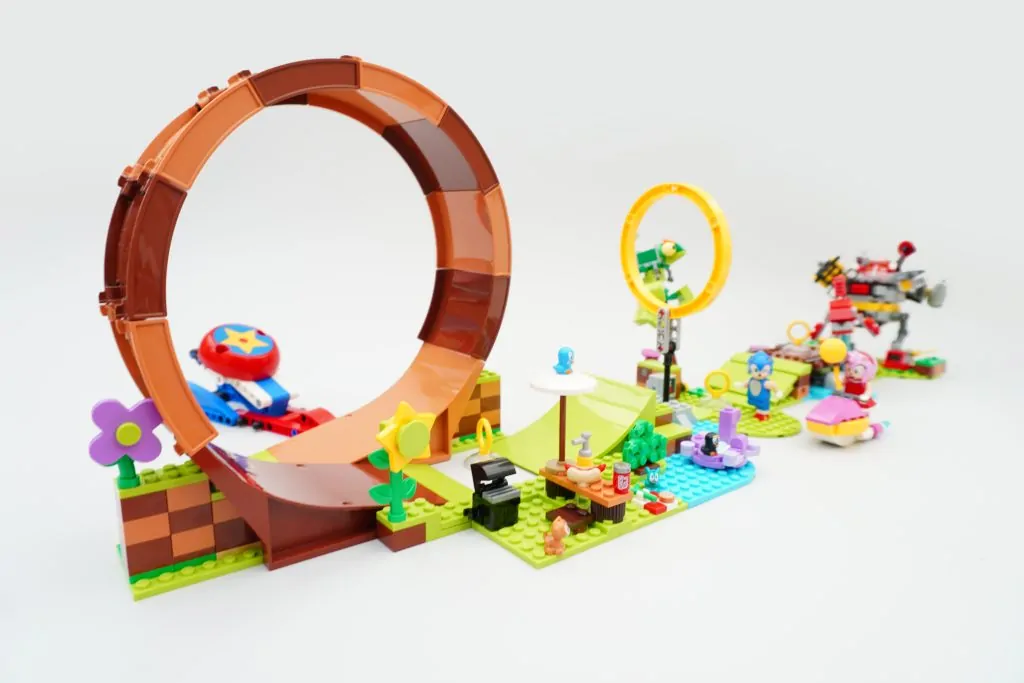 【美品】DOES YELLOW RUN FOREVER? LEGO Sonic the Hedgehog 76994 Green Hill Zone Loop Challenge