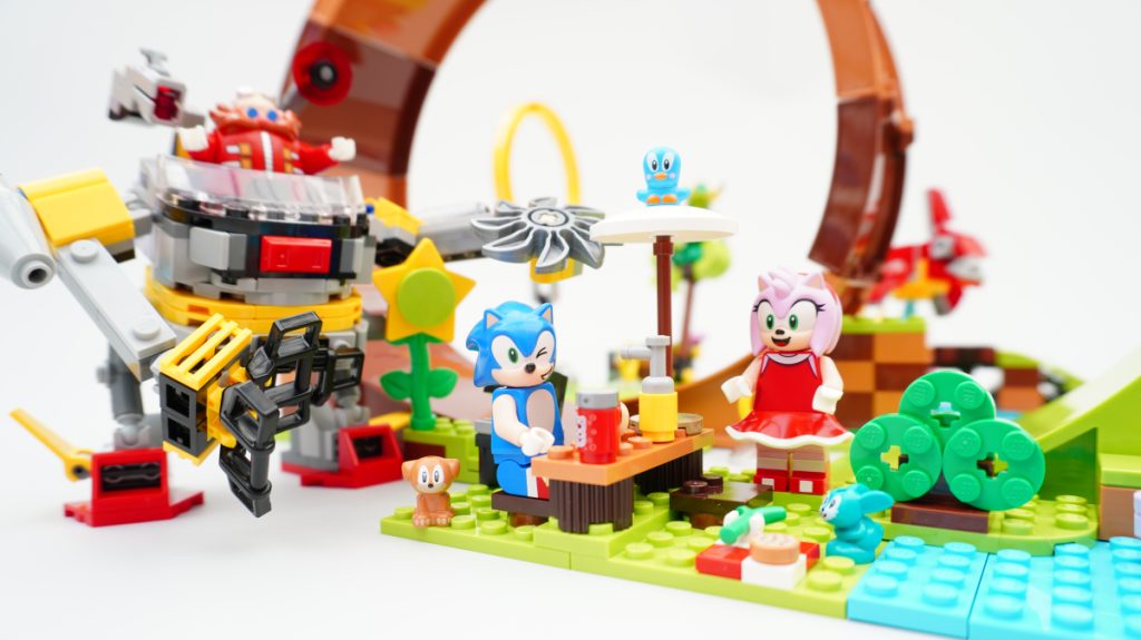 Lego Dimensions: Sonic the Hedgehog Level Pack Review · Time to collect  plastic rings