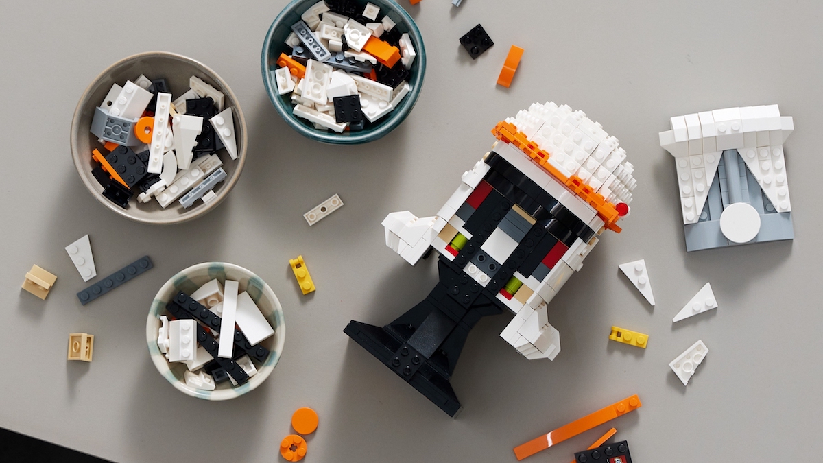 Voici à quoi ressemble une collection complète de casques LEGO