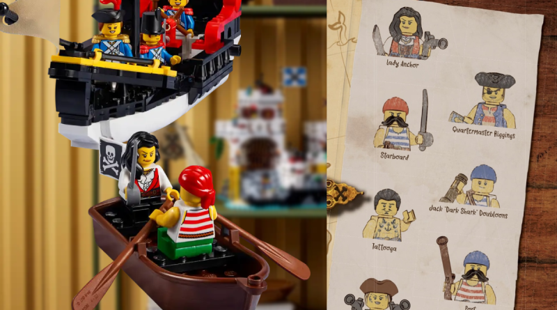 LEGO Pirates minifigure returns for 10320 Eldorado Fortress