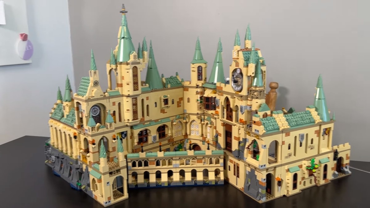 uno sguardo più da vicino al combinato LEGO Harry Potter Hogwarts