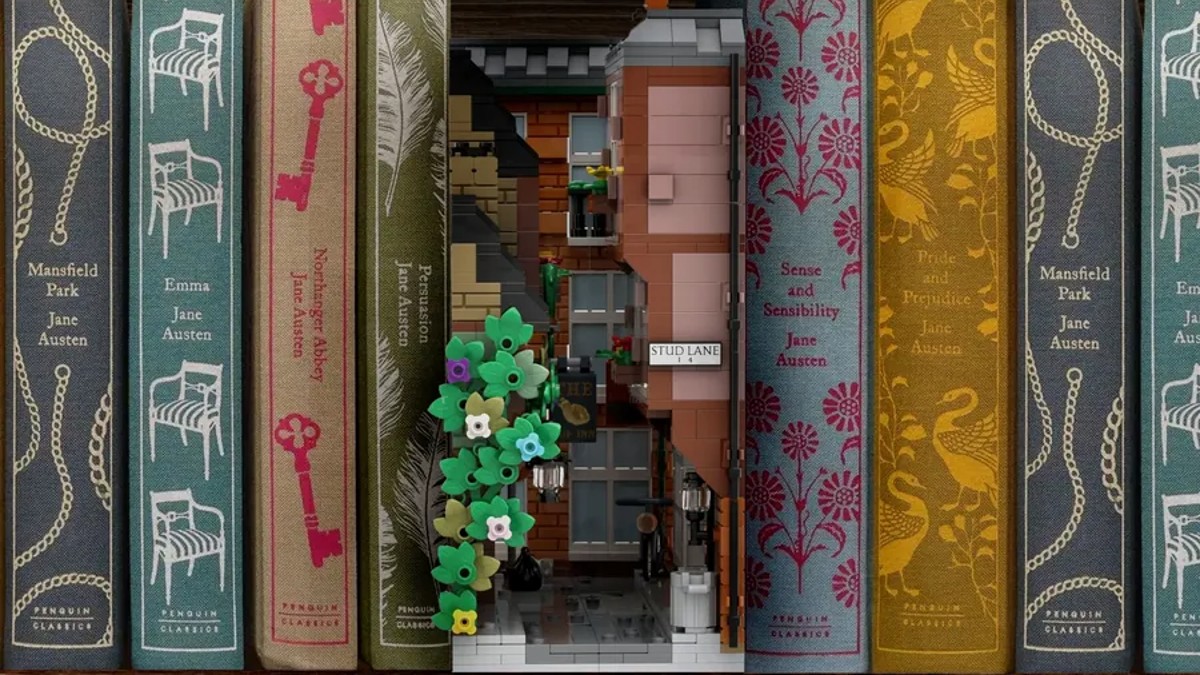 Add some LEGO to your bookcase with Ideas' book nook build