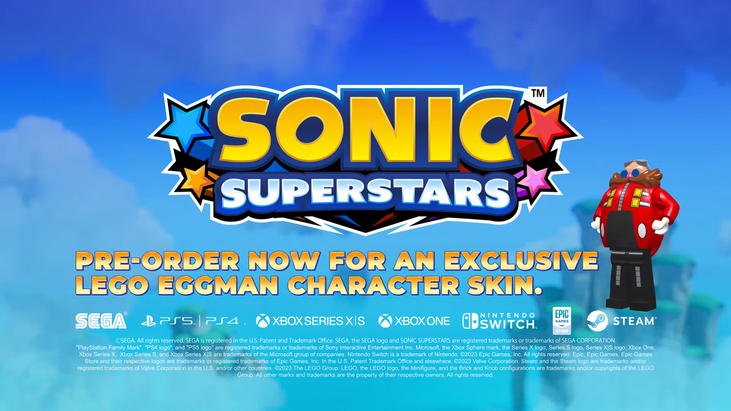 Celebrate the launch of Sonic Superstars by building your own Lego Sonic  and maybe win a prize — Maxi-Geek