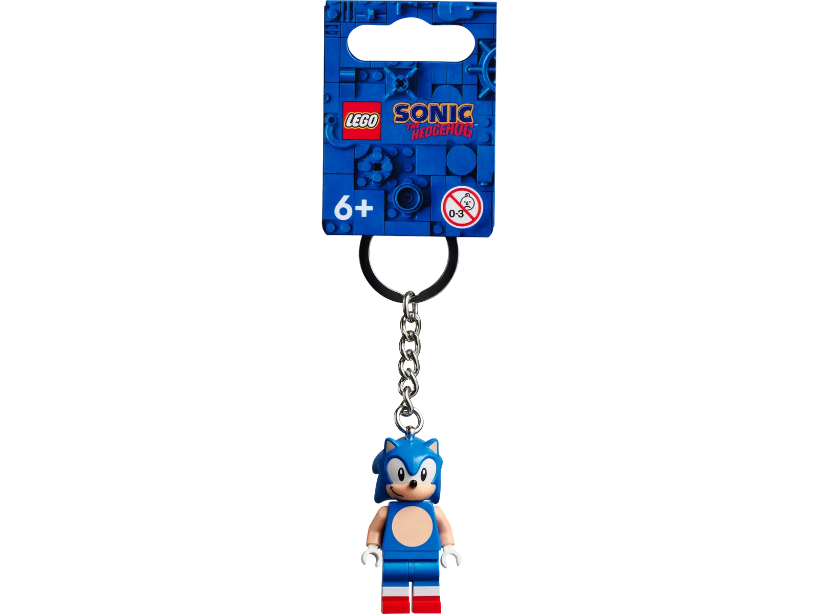 Lego Sonic The Hedgehog MiniFigure Style Enamel Pin SDCC 2023 BRICKBUSTER  CARD