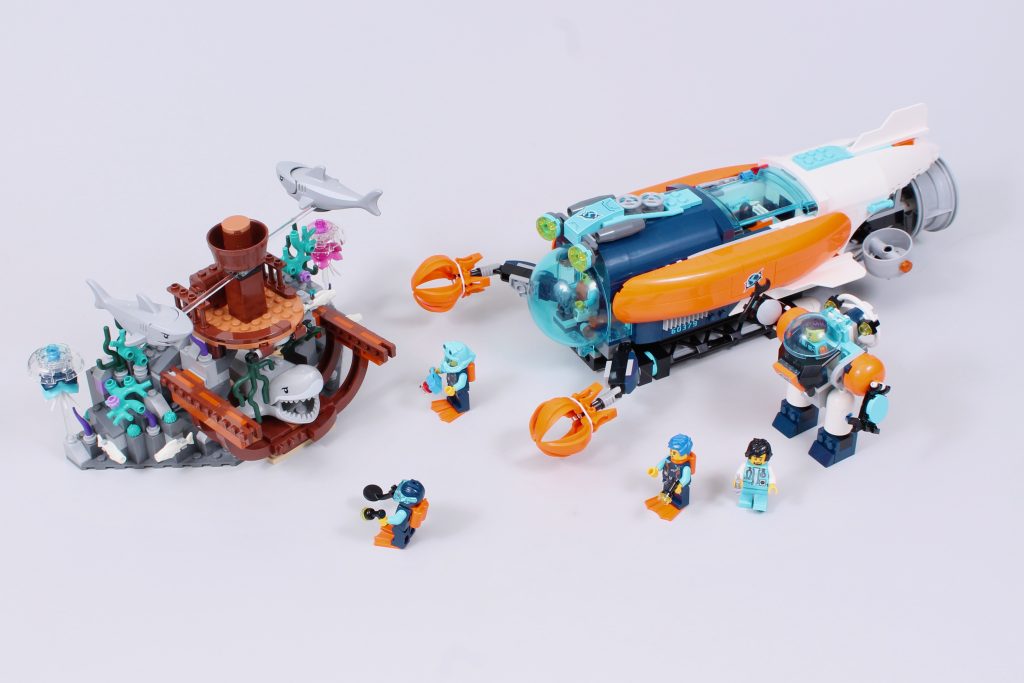 LEGO City 60379 Deep Sea Explorer Submarine review 2 1024x683