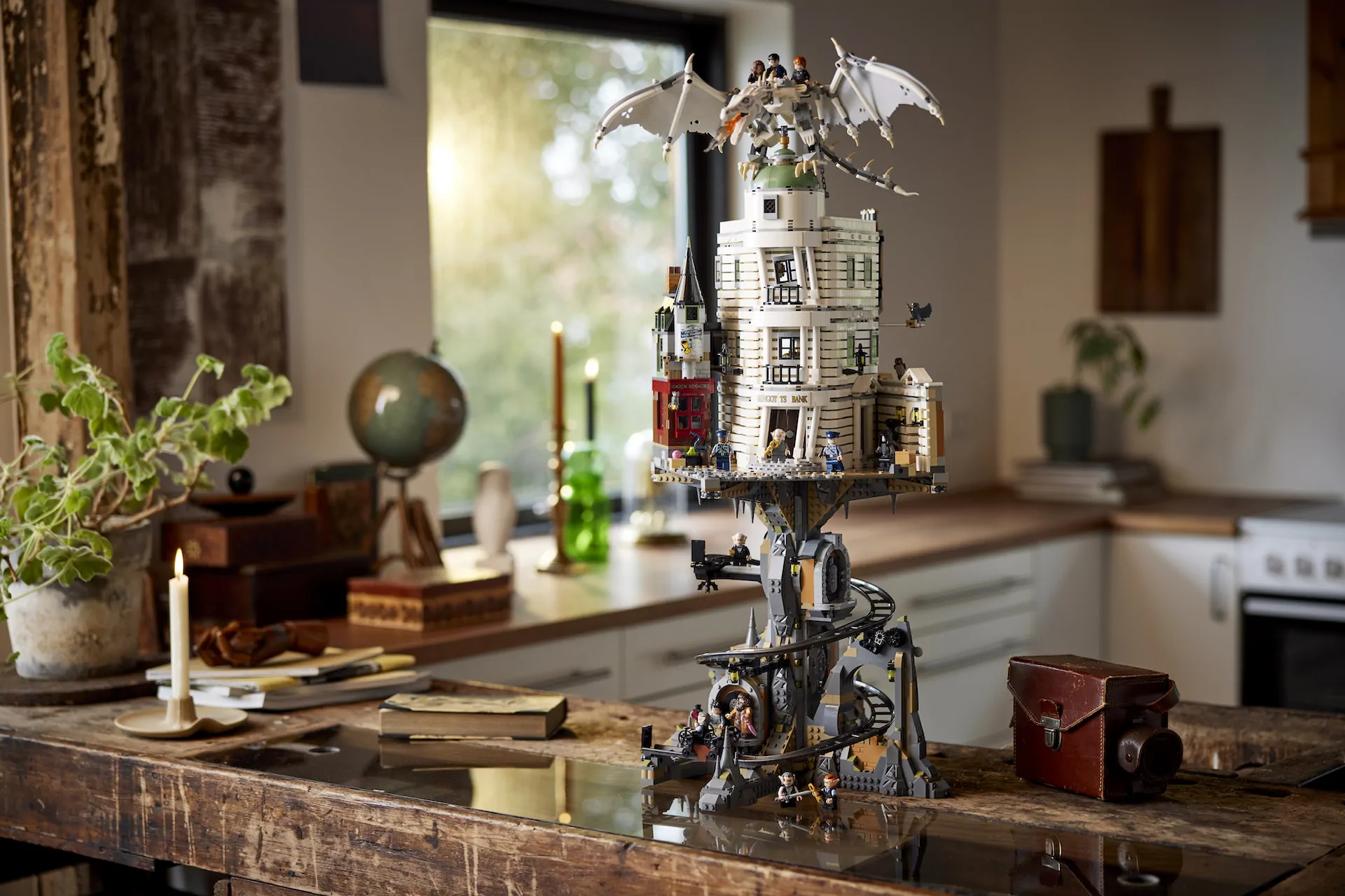 LEGO 76417 Gringotts is compatible with 75978 Diagon Alley in more ways ...