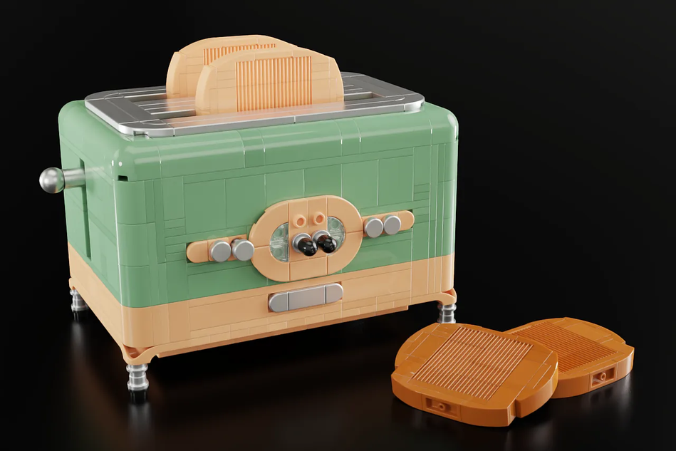 LEGO Ideas Vintage Toaster apparaît avec 10,000 XNUMX supporters