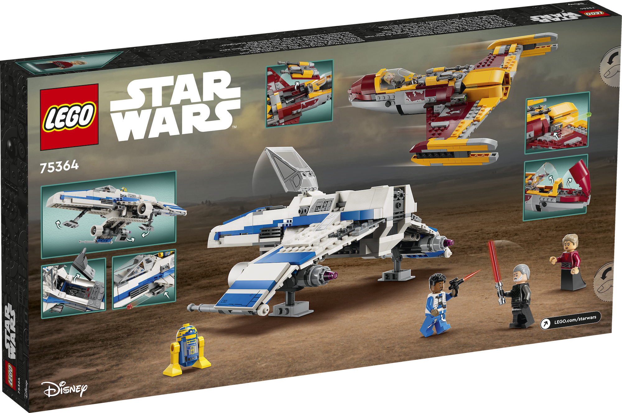 New release 75364 New Republic E-wing vs. Shin Hati's