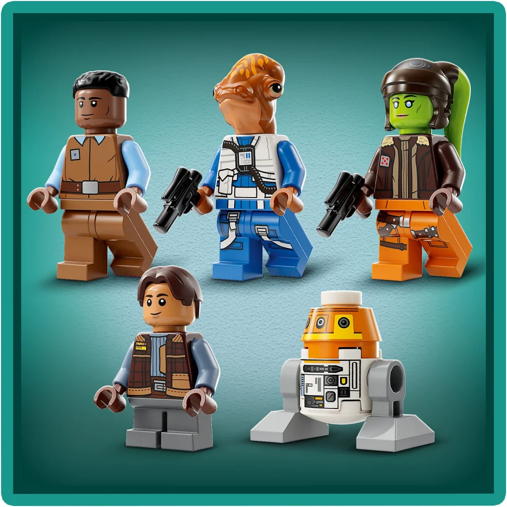 LEGO Star Wars Ahsoka 75357 Ghost & Phantom II revealed