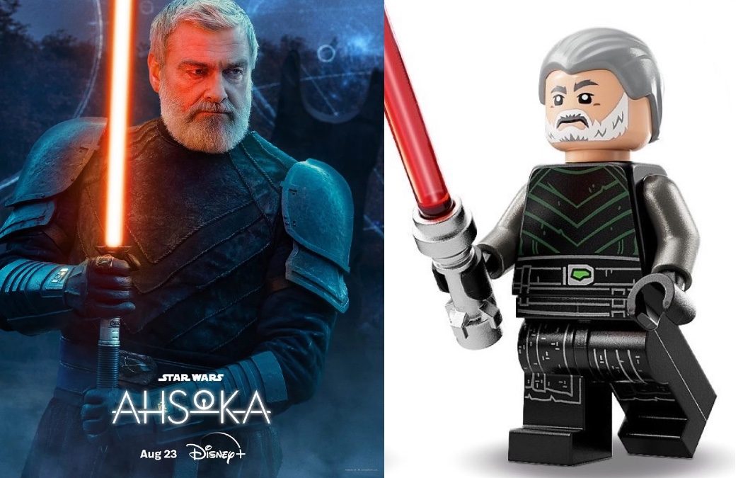 LEGO Star Wars Baylan Skoll Minifigure Mercenary Former Jedi Ahsoka 75364 sw1293