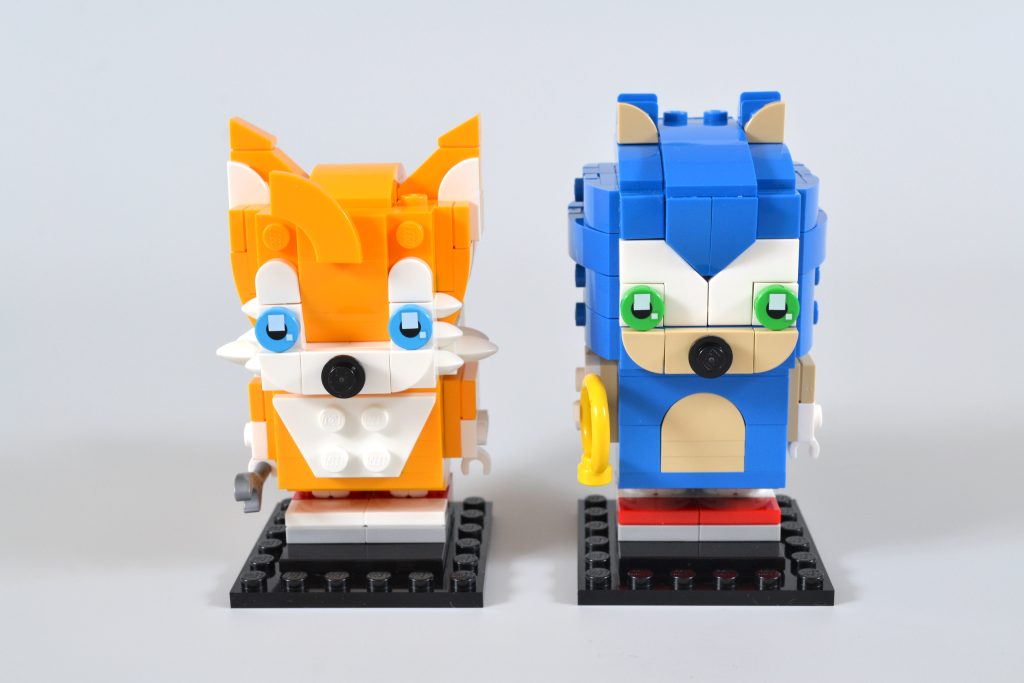LEGO BrickHeadz 40629 Sonic the Hedgehog & 40628 Miles Tails
