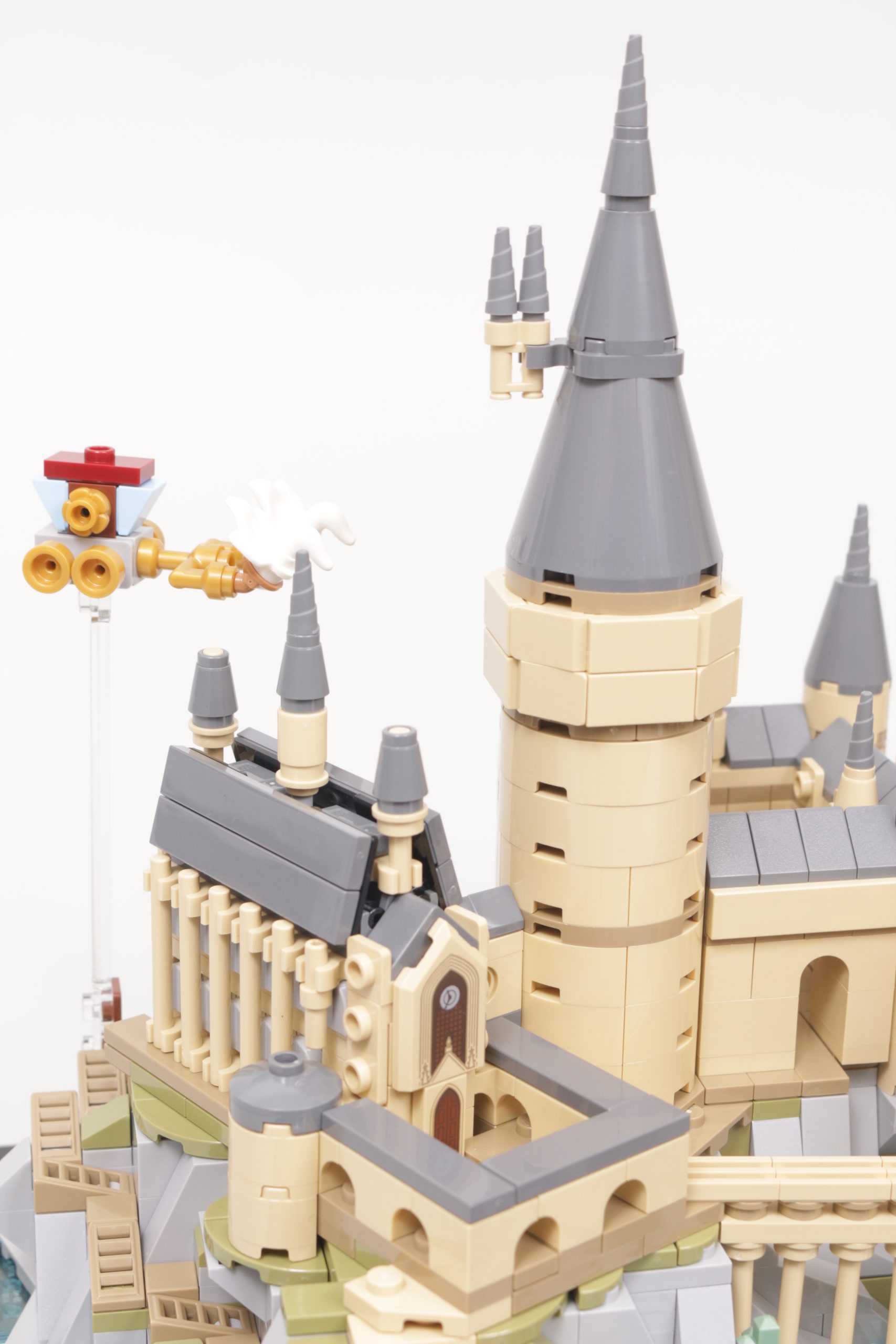 Lego Harry Potter 76419 HogwartRevisão do castelo e dos terrenos