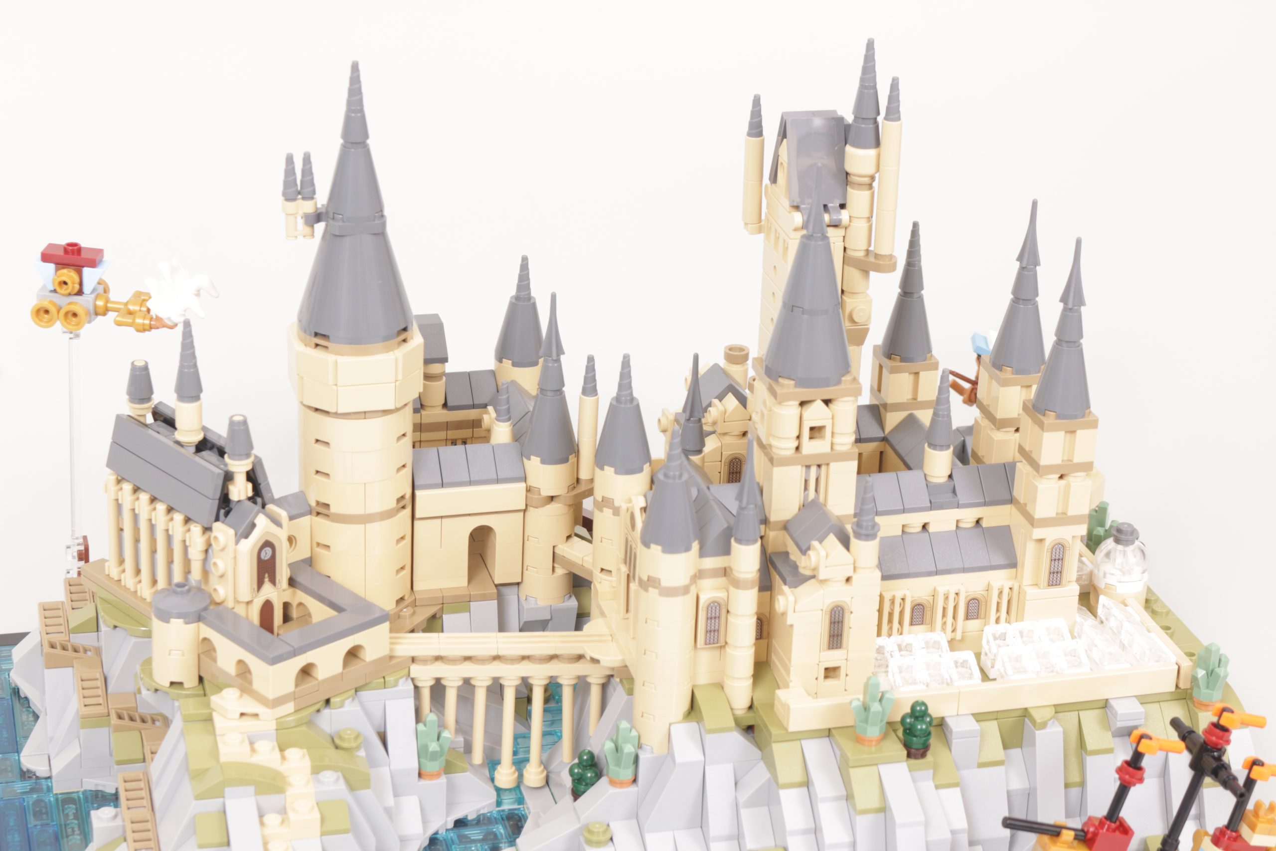 Lego Harry Potter 76419 HogwartRevisão do castelo e dos terrenos