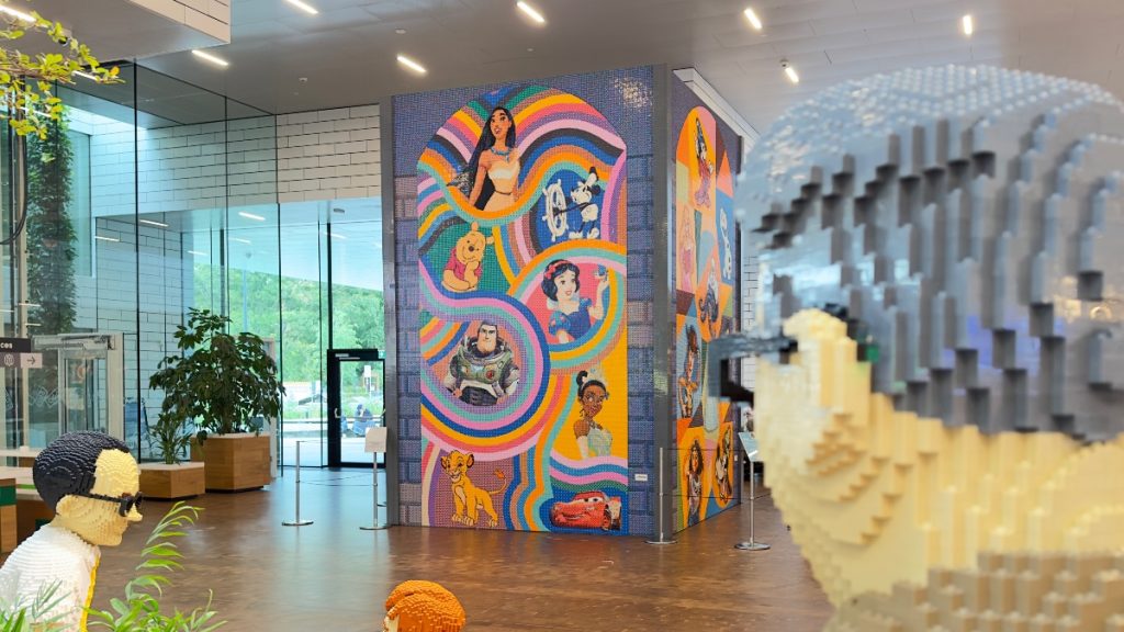 LEGO House Disney 100 mural featured 1024x576