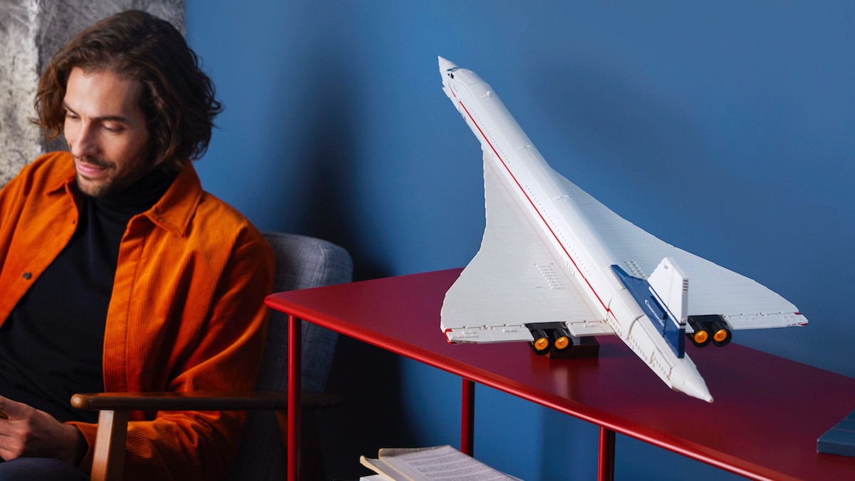LEGO Icons 10318 Concorde designer reveals favourite part of the set