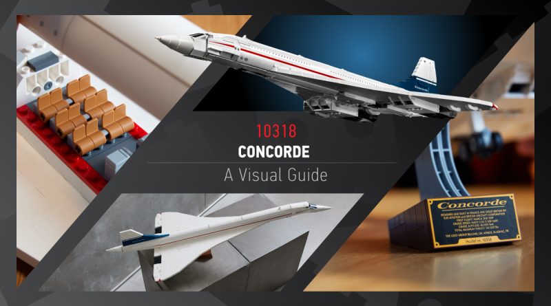 LEGO Icons 10318 Concorde visual tour and gallery