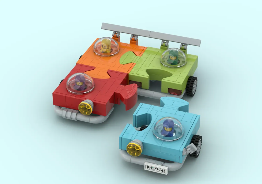 LEGO Ideas LEGO 2K Drive Puzzle Car 1024x720