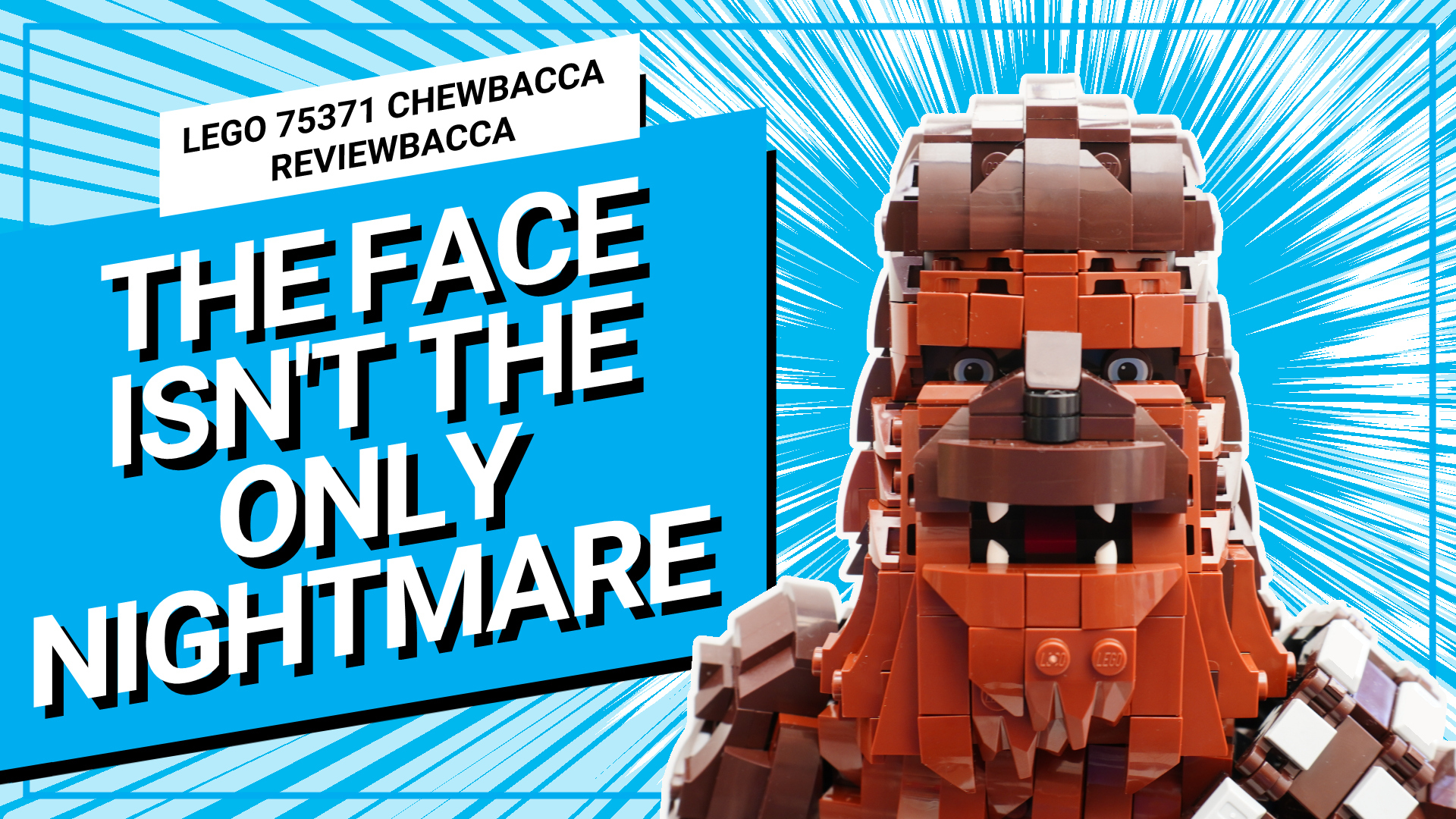 LEGO Star Wars 75371 Chewbacc much worse than expected