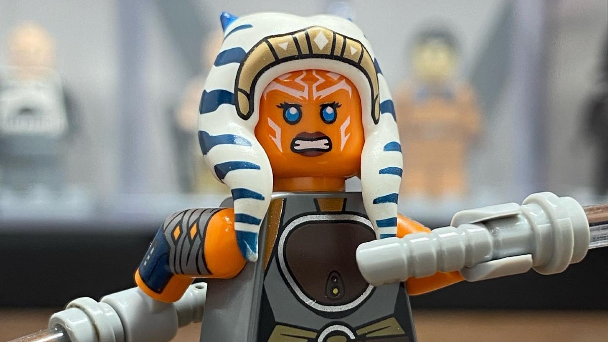 LEGO personalizzato Star Wars La minifigure di Ahsoka è perfetta