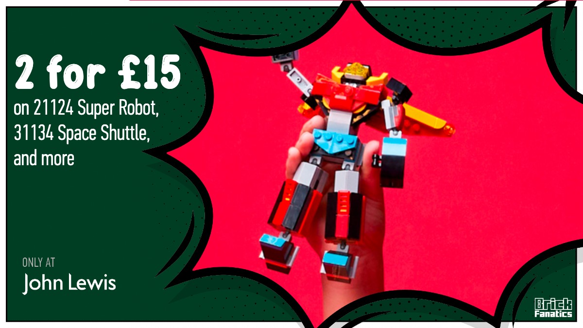 Score two LEGO sets for only £15 in John Lewis sale across City