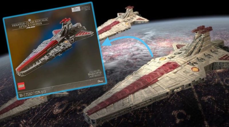 LEGO Venator-class Republic Attack Cruiser Set 75367