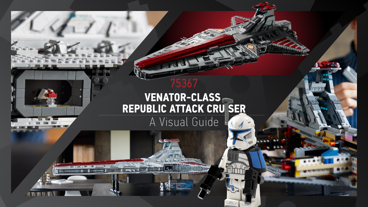 LEGO Star Wars 75367 Venator-Class Republic Attack Cruiser visual