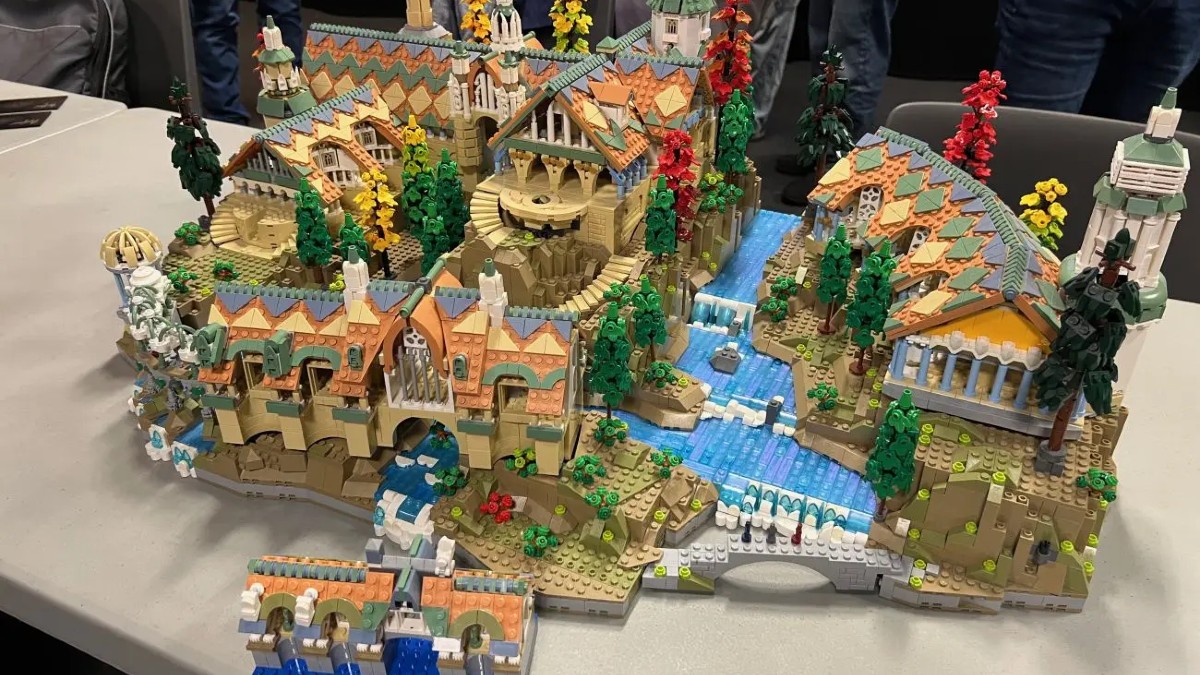 LEGO The Lord of the Rings Rivendell microscale prototype revealed