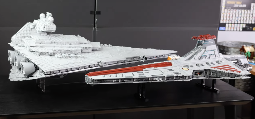 Compare LEGO Star Wars UCS Venator to UCS Imperial Star Destroyer