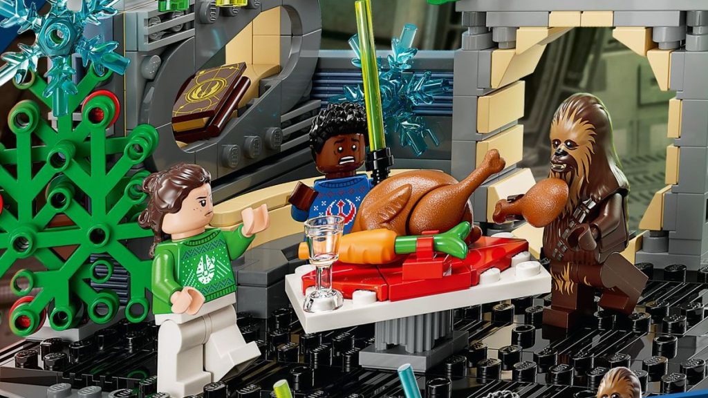 lego star wars 40658 millennium falcon holiday diorama box close featured 1024x576