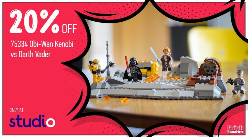Lego Star Wars 75334 Obi-Wan Kenobi vs. Darth Vader Studio 20 de descuento destacado