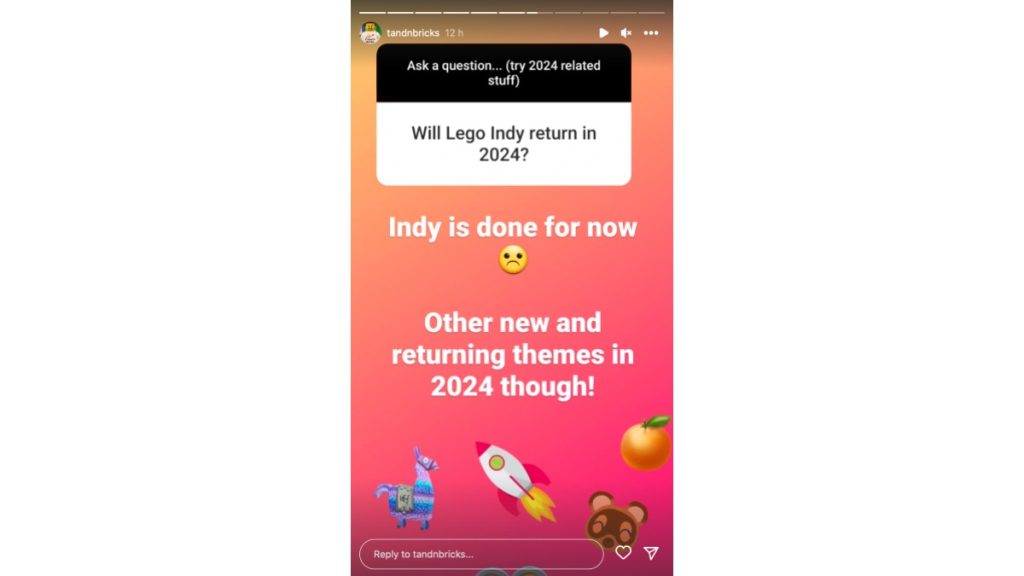 Instagram tandnbricks LEGO Indiana Jones 2024 rumour 1024x576