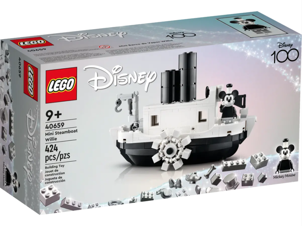 LEGO Disney Mini Steamboat Willie box front 1024x767