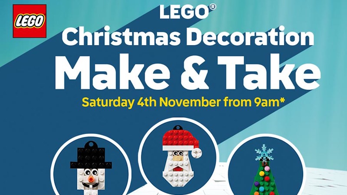 Christmas comes early with free festive LEGO build in stores